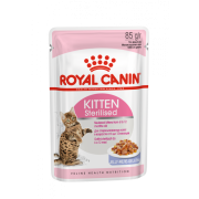 Royal Canin Kitten Sterilised Корм консервированный для стерилизованных котят до 12 месяцев, желе