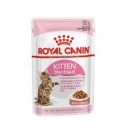Royal Canin Kitten Sterilised Корм консервированный для стерилизованных котят до 12 месяцев, соус