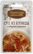 Деревенские л-ва пауч 35гр д/к Суп(кур,говяд,шпинат)